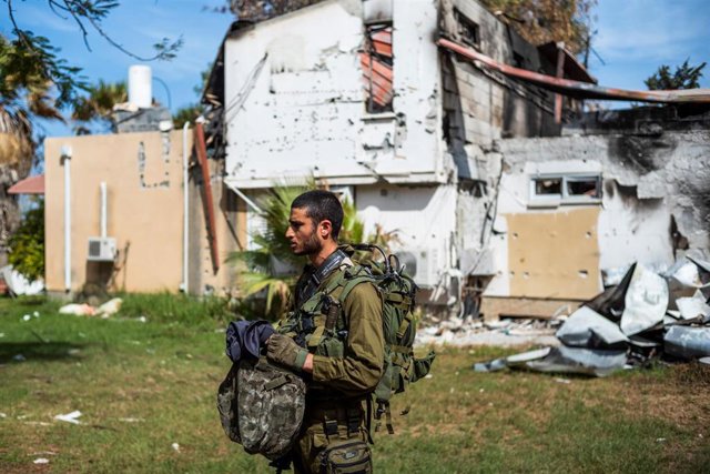 Archivo - Imagen de archivo de un militar israelí