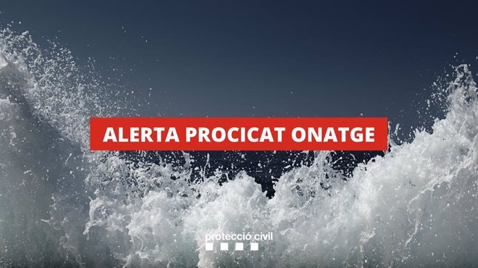 Protecció Civil activa la alerta del Procicat por "fuerte oleaje" en la Costa Brava (Girona)