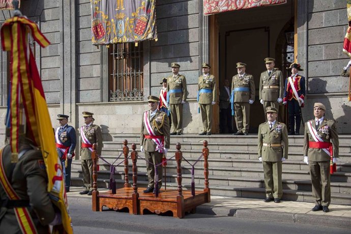Celebración de la Pascua Militar en Santa Cruz de Tenerife