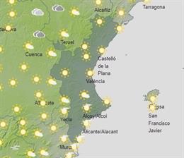 Predicción meteorológica para este domingo, 7 de enero