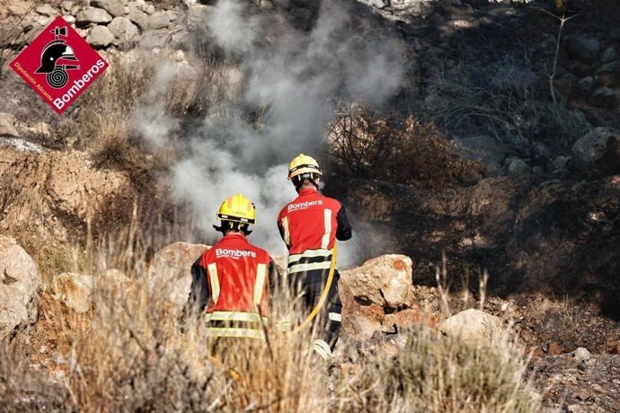 Incendio en Altea