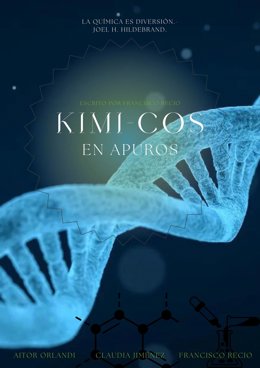 Cartel de la obra teatral 'Kimi-cos en apuros', con la dirección de Francisco Recio, Claudia Jiménez y Aitor Orlandi.