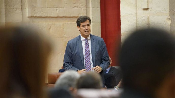 El parlamentario andaluz del Partido Popular de Almería Juan José Salvador en una imagen de archivo