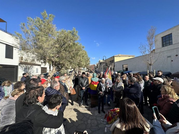 Entidades memorialistas, partidos de izquierdas y sindicatos homenajean a Aurora Picornell y las 'Roges' en El Molinar