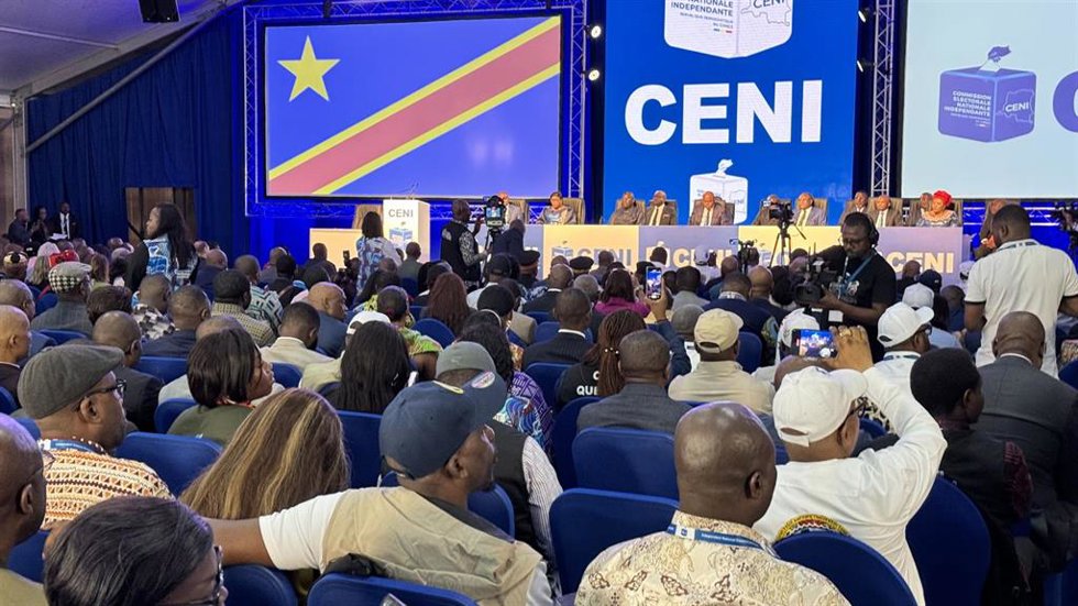 Imagen de la sede de la Comisión Electoral Nacional Independiente de RDC