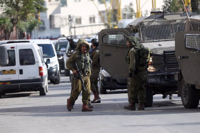 Archivo - Fuerzas de seguridad israelíes en Jerusalén Este 