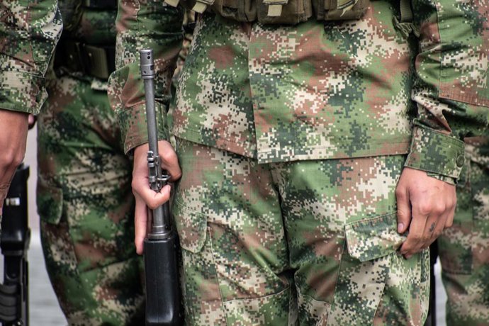 Archivo - June 19, 2022, Pasto, Narino, Colombia: Colombian military prepare for vigillance during june 19, 2022 in Pasto, Colombia. photo by: Camilo Erasso/Long Visual Press