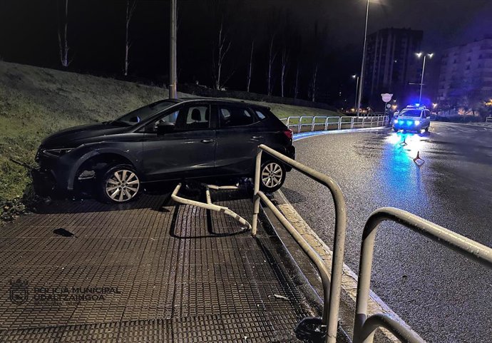 Imagen del accidente.