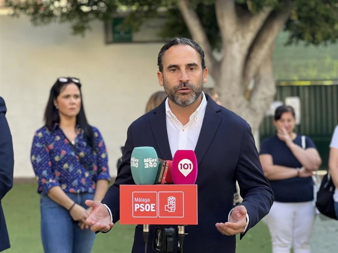 Archivo - Imagen de archivo del secretario general de los socialistas malagueños, Daniel Pérez.