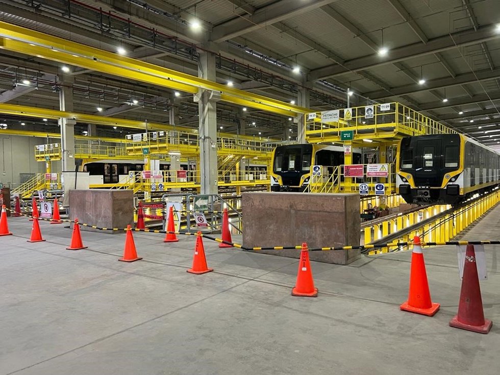El taller GMF Metro Lima