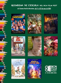 El BCN Film Fest celebrará su quincena escolar en marzo con ocho películas