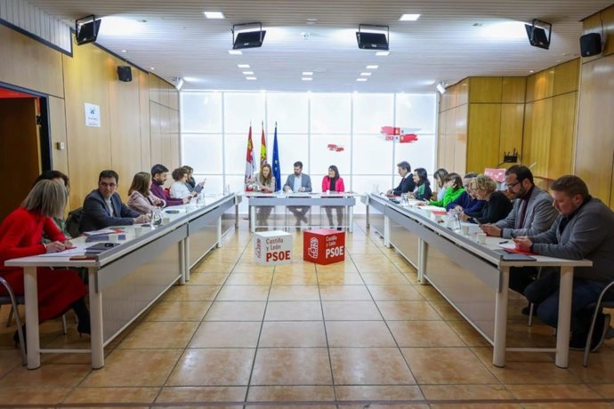 Tudanca preside la primera Comisión Ejecutiva Autonómica del PSOE de 2024
