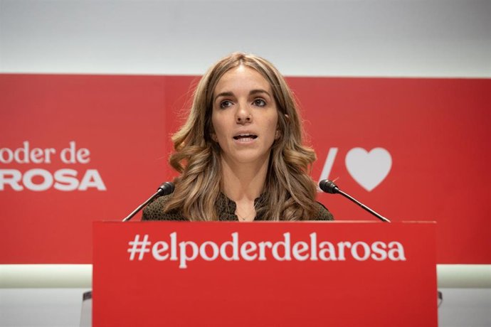 Archivo - La portavoz del PSC, Elia Tortolero, en una foto de archivo.