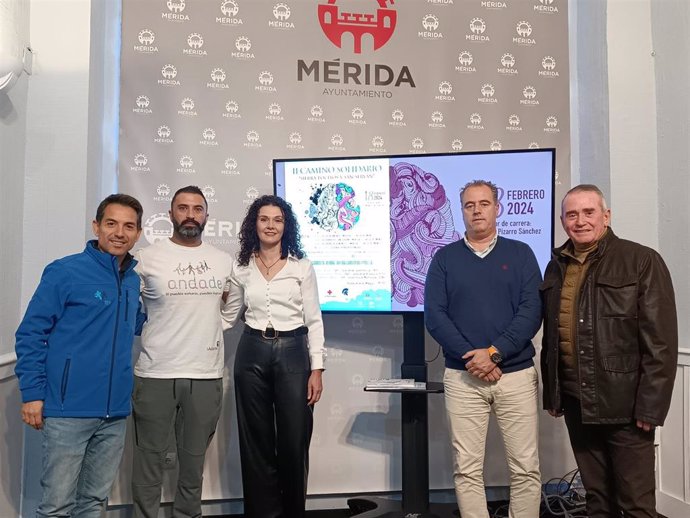 Presentación del Camino Solidario 'Sierra Pocitos y San Serván' este lunes en rueda de prensa en el Ayuntamiento de Mérida