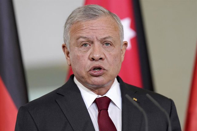 Archivo - El rey Abdalá II de Jordania, en una visita oficial a Alemania (imagen de archivo).