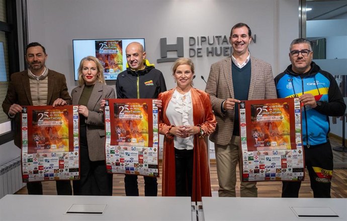 Presentación en Diputación de Huelva de la la XXV edición de la Carrera Nocturna 'San Antonio Abad' de Trigueros.
