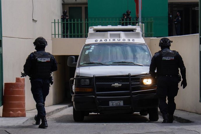 Archivo - Agentes de Policía de México