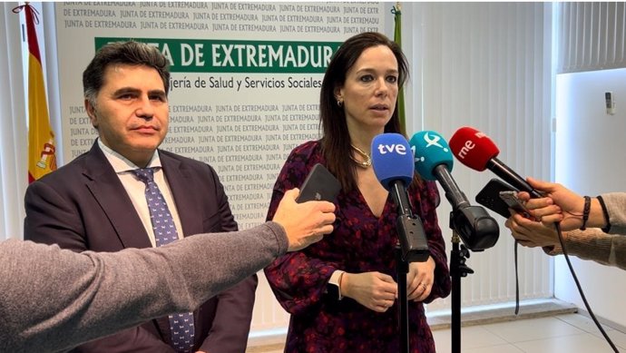 La consejera de Salud y Servicios Sociales de la Junta de Extremadura, Sara García Espada.