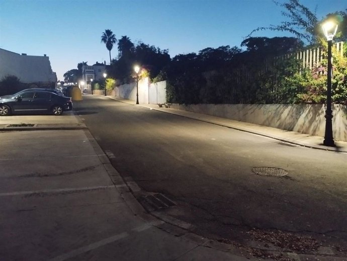 Una calle de Castilleja de Guzmán