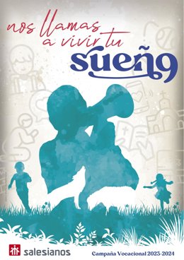 Cartel de la campaña vocacional 2024 de los Salesianos.