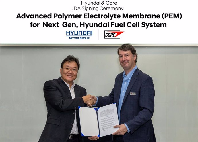 Hyundai Motor y Kia desarrollarán junto a Gore una membrana electrolítica polimérica para sistemas de pilas de combustible de hidrógeno.