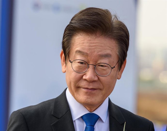 Archivo - El líder de la oposición de Corea del Sur, Lee Jae Myung.