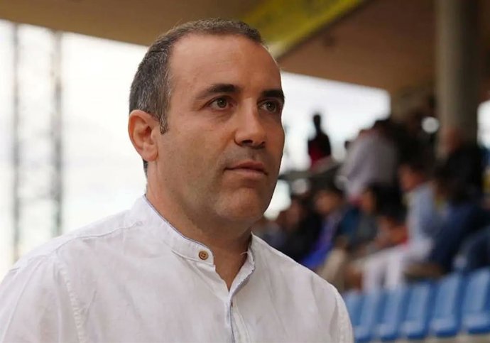 El presidente del Unionistas de Salamanca FC, Roberto Pescador.