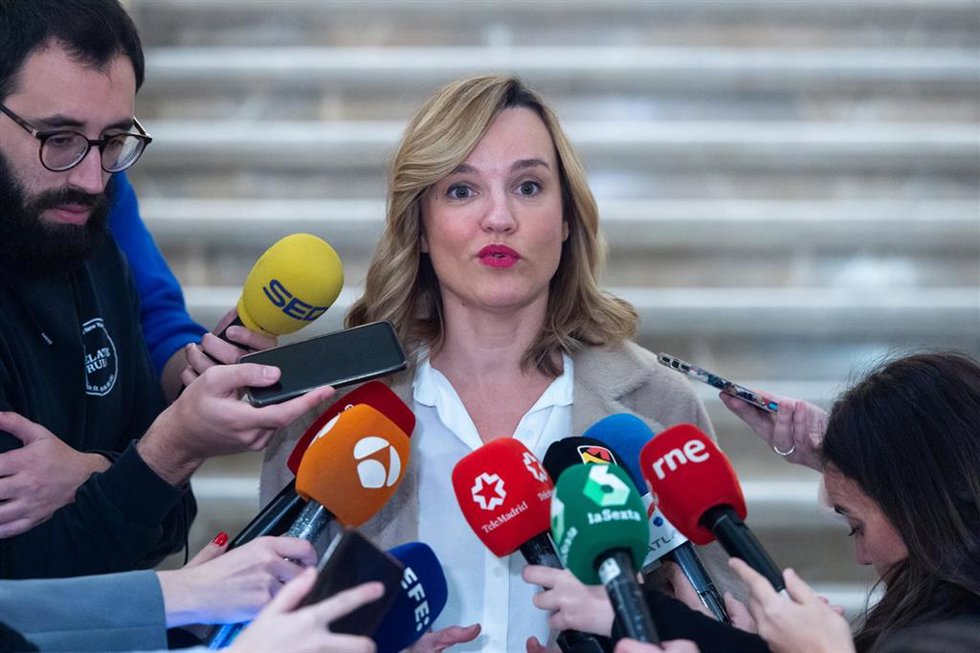 La ministra de Educación, Formación Profesional y Deportes y portavoz del Gobierno, Pilar Alegría