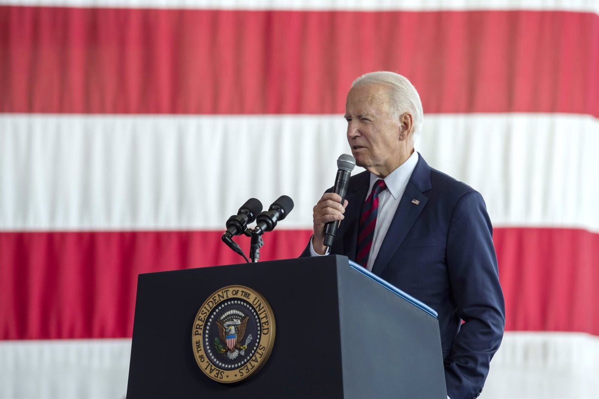 Varios Activistas Interrumpen Un Discurso De Biden Al Grito De "alto El ...