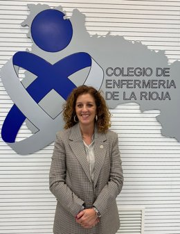 La presidenta del Colegio de Enfermería de La Rioja, Raquel Velilla