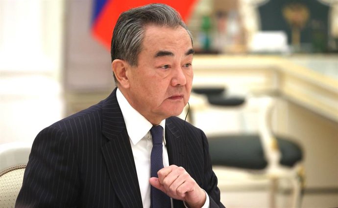Archivo - El ministro de Exteriores de China, Wang Yi