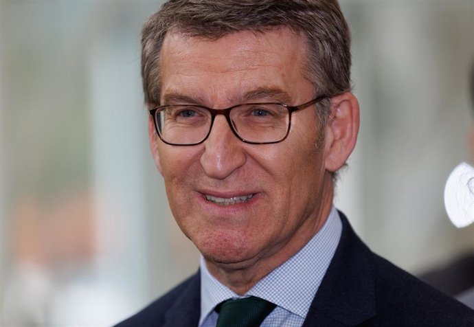 Archivo - El presidente del Partido Popular, Alberto Núñlez Feijóo.