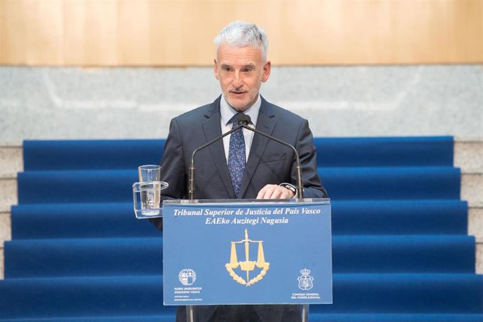 Archivo - El presidente del Tribunal Superior de Justicia del País Vasco (TSJPV), Iñaki Subijana