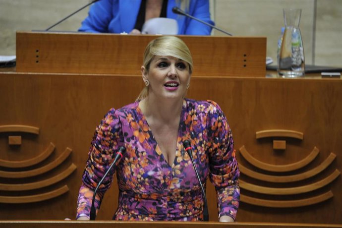 La consejera de Hacienda, Elena Manzano, en una foto de archivo