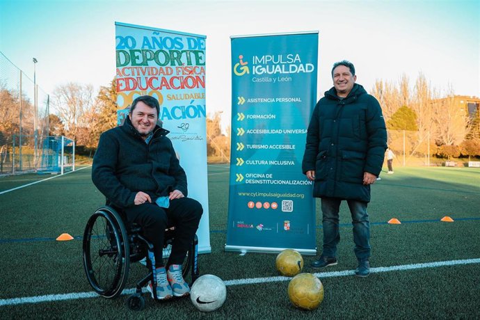 La Escuela 100x100 Deporte de la Fundación Eusebio Sacristán acoge a una treintena de menores con discapacidad de Impulsa Igualdad CyL.