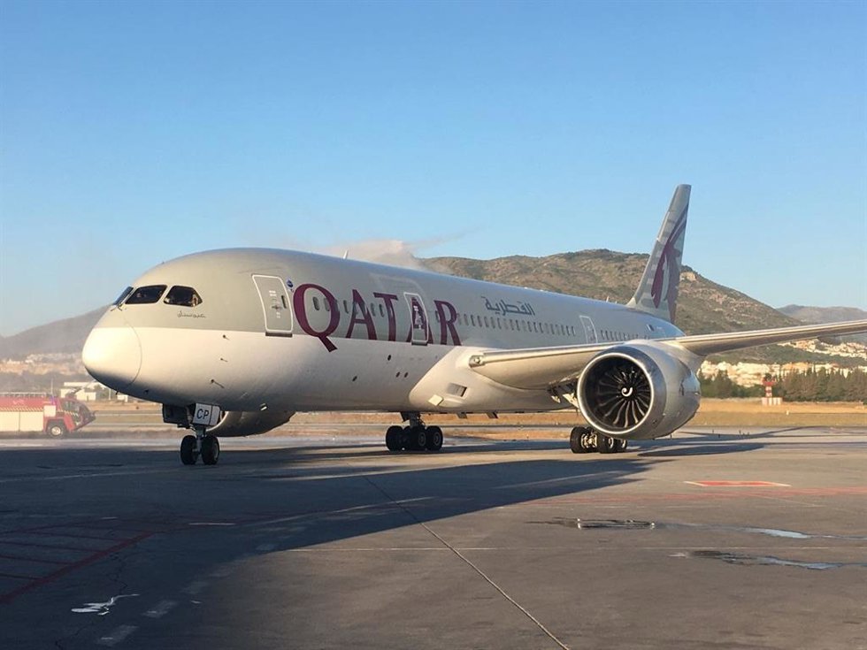 Archivo - Qatar Airways en una imagen de archivo 