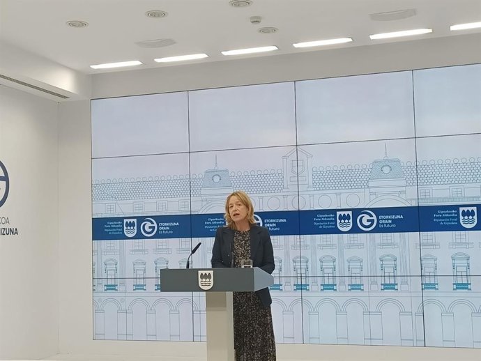 Eider Mendoza, diputada general de Gipuzkoa