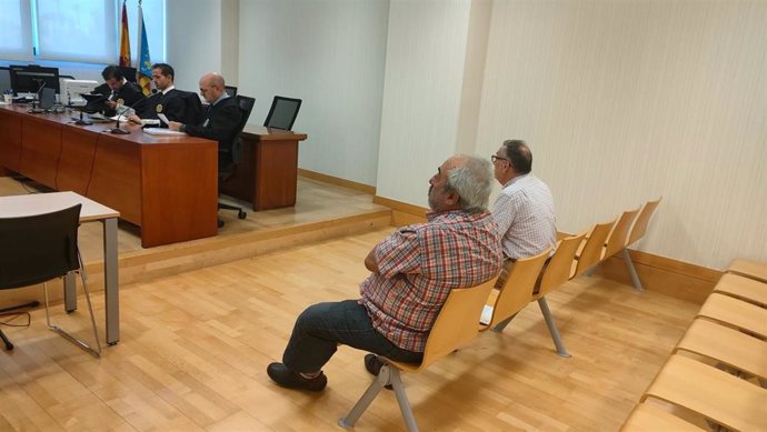 Archivo - El excalcalde de Bigastro (Alicante) José Joaquín Moya durante el juicio en la Sección Séptima de la Audiencia Provincial de Alicante