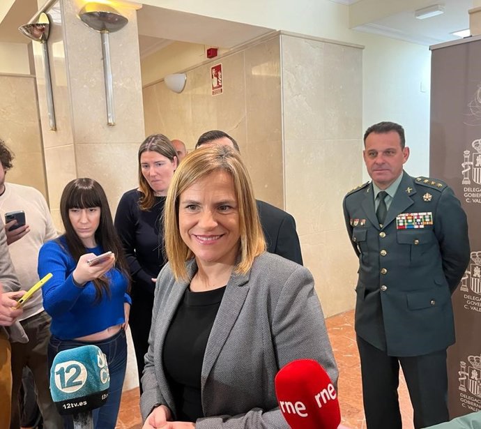 La delegada del Gobierno en la Comunitat Valenciana, Pilar Bernabé