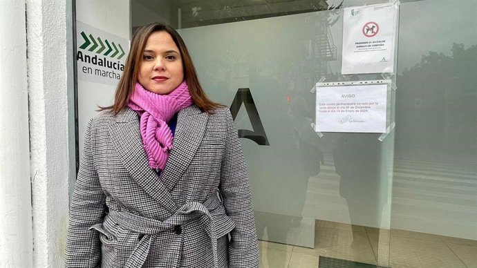 La concejala socialista Ángeles Díaz.