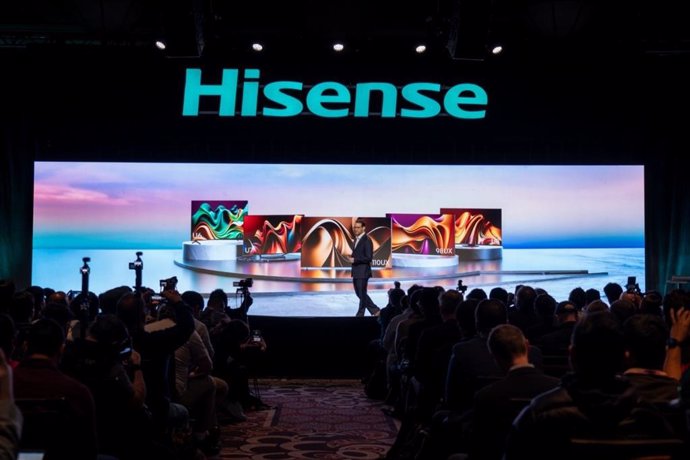 Presentación de Hisense en CES 2024