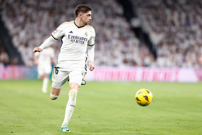 El centrocampista uruguayo del Real Madrid Fede Valverde