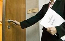 Registro del Parlamento.