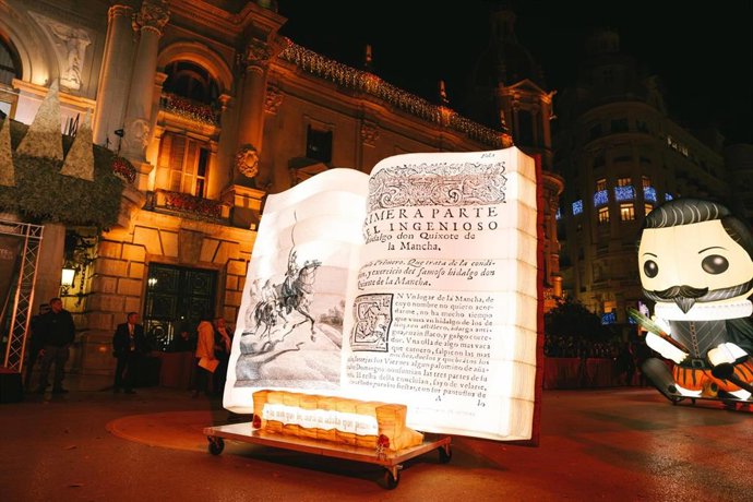 Imagen de la Cabalgata de Reyes de Valncia 2024.