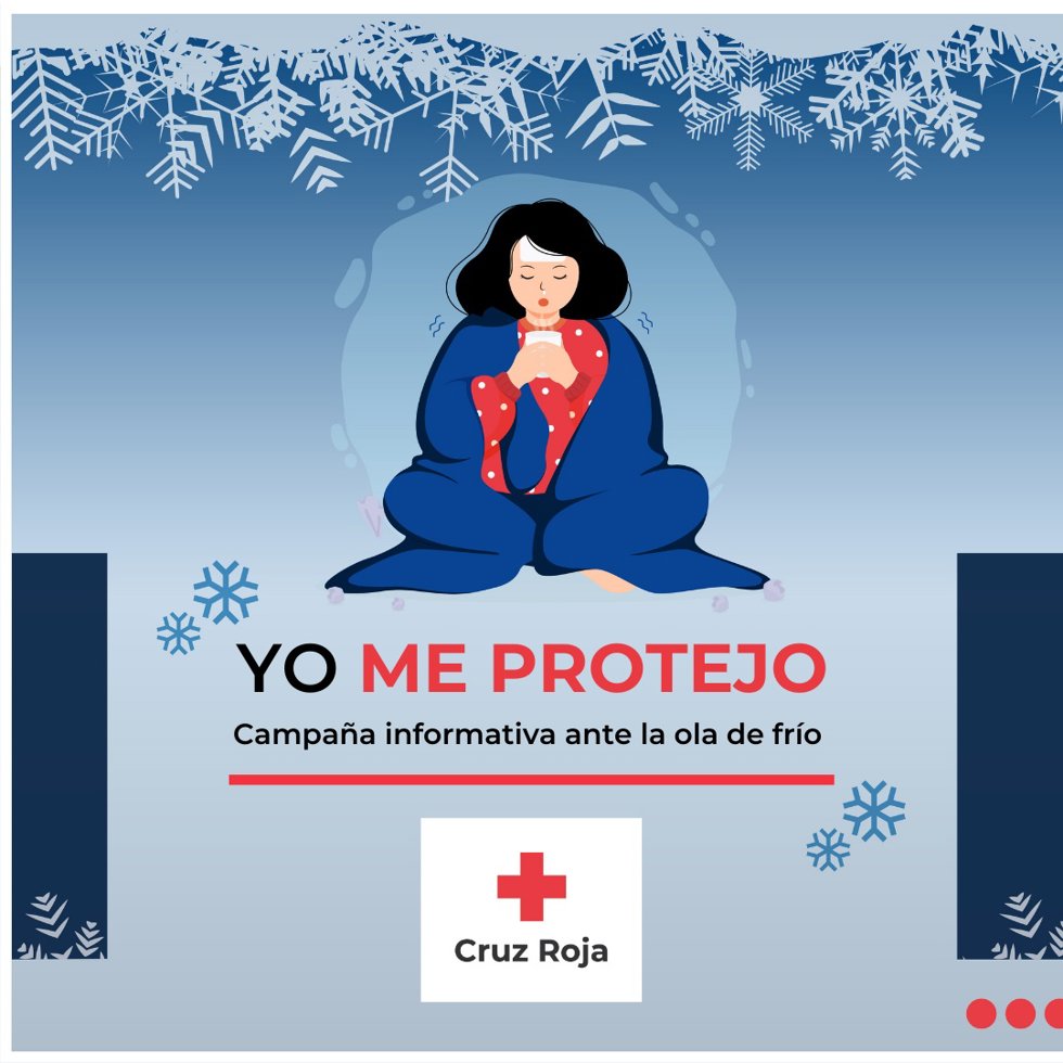 Cartel ilustrativo de la campaña de Cruz Roja