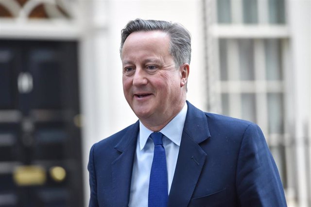 David Cameron, ministro de Exteriores de Reino Unido
