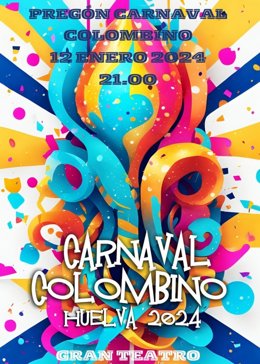 Pregón del Carnaval Colombino 2024.