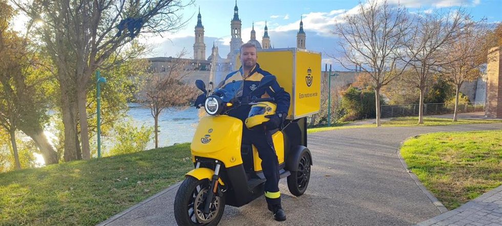 Moto eléctrica de Correos