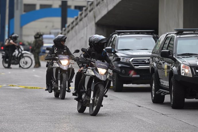 La Policía de Ecuador en Guayaquil