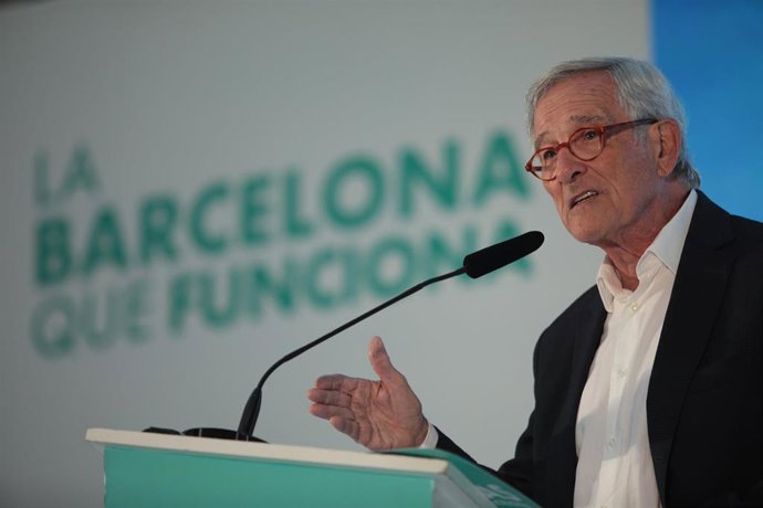 Archivo - El candidato de JxCat a la alcaldía de Barcelona, Xavier Trias
